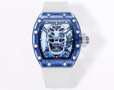 MS Factory RM052 Purple blue acrylic glass case Watch